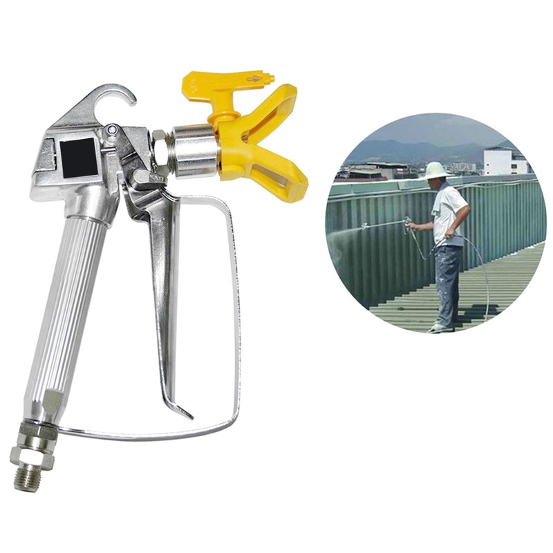 Spray Gun HighPressure Airless Portable Paint Spraying Machine with Nozzle