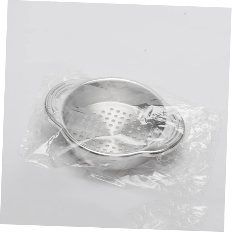 SHOWERORO Stainless Steel Strainer Sieve Can Colander Food Draining Tool