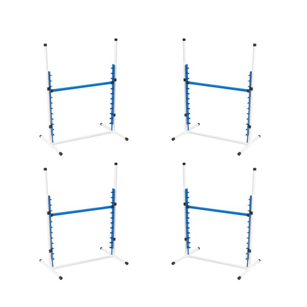 Better Sporting Dogs 4 Pack Adjustable Dog Agility Bar Jumps