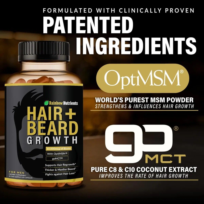 Vitaminas Para El Crecimiento Del Cabello Y La Barba Para