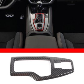 Carworld66 For Subaru WRX 2022+ Carbon Fiber ABS Electronic Parking Brake Button Trim Frame