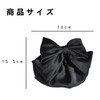 BRIIKPP Black Chignon Net Barrette (Net Included), Bun Net, Hair