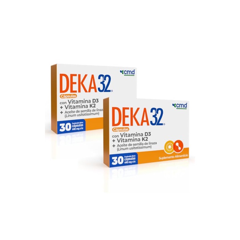CMD - DÚO DEKA 32 - Vitamina D3 y K2