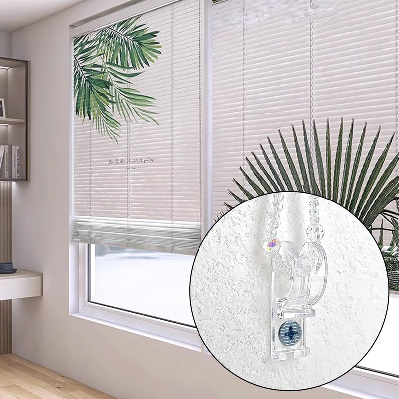 8 Pcs Curtain P Clip Blind Cord Holder Roller Shade