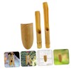 Gatuida 1 Set Bamboo Wind Chime Tubes DIY Craft Supplies