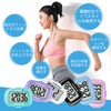 AVTREK Clip-on Pedometer with Time Display, LED Backlight, Ideal for