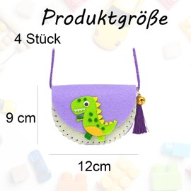 Set of 4 Sewing Kit Children, Sewing Fun, Sewing Fun for Children, Children's Sewing Kit, Sewing Machine, Indoor Activity of Students, Art Craft, Gift for Boys and Girls