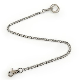 Lancher 25" Keychain Thick Anti-Lost Key chain Wallet Chain Key Clip (2 Extra Key Rings and Gift Box) Purse Chain Bag Chain Stainless Steel Keychain