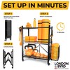 London & Byrd - No Assembly - Home Gym Storage
