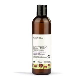 Naturica Soothing Shampoo Sensitive and Dandruff Prone Hair and Scalp with Red Sicilian Orange, Sage and Thyme Extracts - 250ml