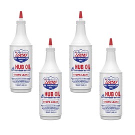 Mytee Products (4 Pack) Lucas Oil 10088 Hub Oil, 32 oz
