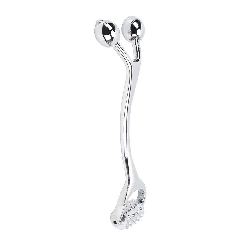 Face Roller Massager Zinc Alloy Deep Tissue Massage Multifunction Comfortable
