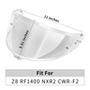 CWR-F2 Shield for RF-1400 Visor Z8 NXR2 Motorcycle Helmet Visor