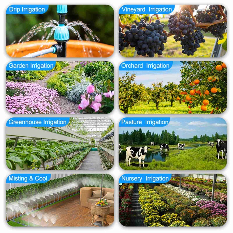 Watering Timer Large Screen Dual Outlet Dual Control Smart Garden