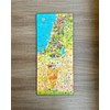 JIGJUNG Palestine Map Wooden Jigsaw Puzzle – 115 Unique Animal