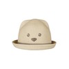 Sterntaler Straw Hat Bear - Summer Hat with Bear Face