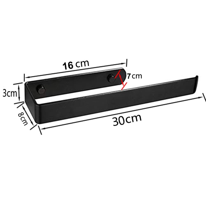 shozon Kitchen Roll Holder No Drilling Kitchen Paper Holder Wall