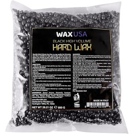Black High Volume Depilatory Hard Wax Beads 800 g | 1.76 lb