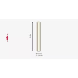 Radial Magnets Neodymium Magnet Rod N35 D1/16" x 1/2"(A)