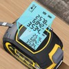 Domary 3in1 Laser Rangefinder 5m Tape Measure Ruler LCD Display