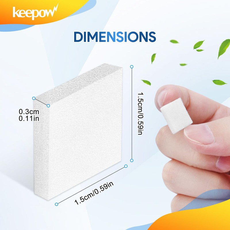 KEEPOW 50 Pack Aroma Pads Replacement Fit for AROEVE MK01