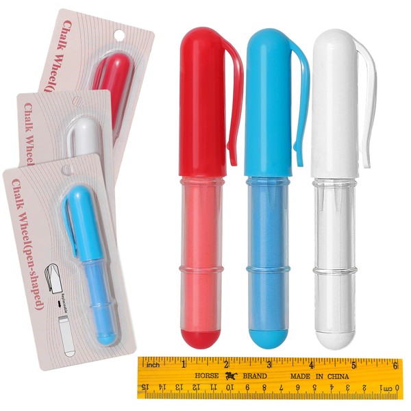 Vizava Vizava Fabric Chalk Markers for Sewing,Quilting,Crafting|Erasable Tailor's Chalk|Work on