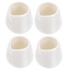 Luxshiny 16PCS Ceramic Creamer Jug, Mini Milk Pitchers Gravy Boat