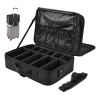Estuche De Maquillaje De Viaje Profesional Con Divisores Xl