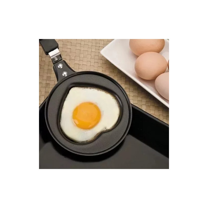 Molin Mini Sartén En Forma De Corazón Antiadherente