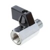 kxnps Brass Mini Ball Valve 1/4'' BSP Male to Female