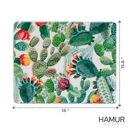 HAMUR - Tapete de secado de platos de microfibra de 16 x 18 pulgadas, tapete de drenaje de platos súper absorbente para encimera de cocina, accesorios de cocina para una fácil limpieza multiusos