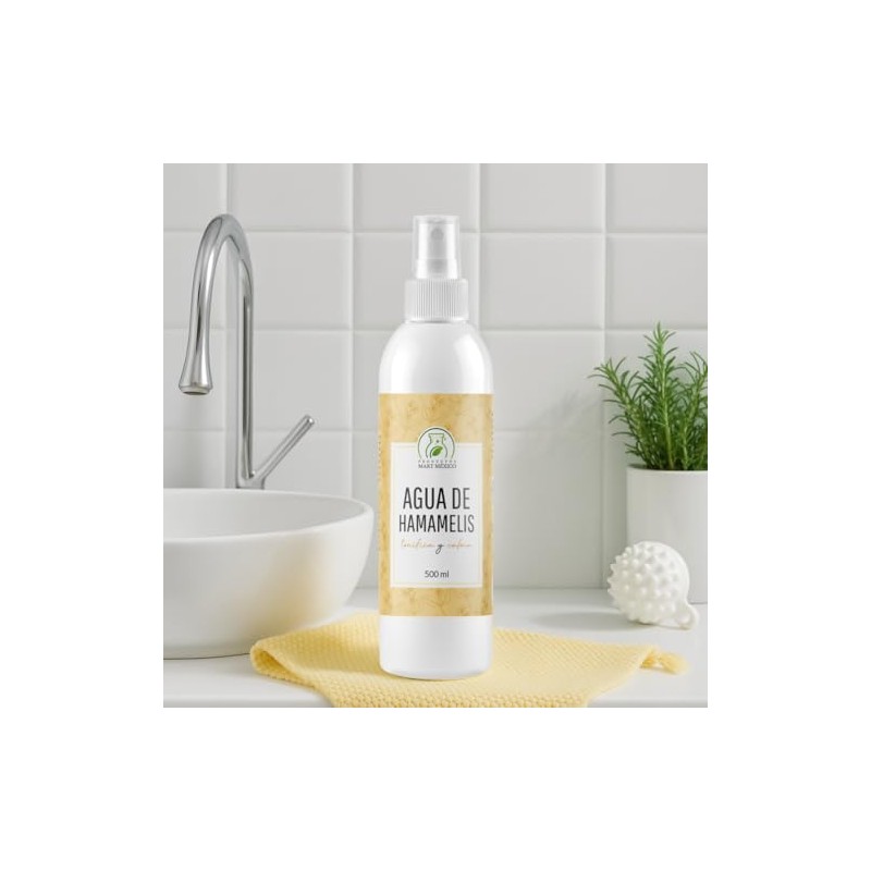 Agua De Hamamelis Hidratante Facial Productos Mart Mexico 500ml