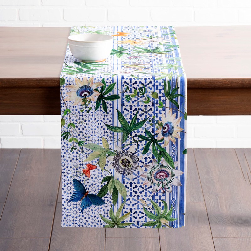 Maison d' Hermine Spring/Summer Table Runner for Parties, Dinners, Holidays,