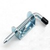 KAIISSA Spring Latch Door Bolt Bolt Galvanised Steel with Suspension
