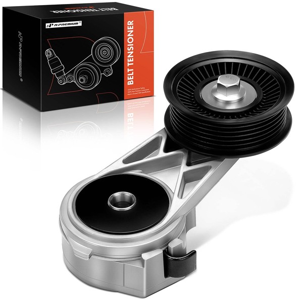 A-Premium Belt Tensioner Assembly with Pulley Compatible with Ford Thunderbird