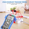 Digital Multimeter Tester 4000 Counts, AC DC Volt Ohm Amp