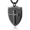 HZMAN Shield Armor of God Ephesians 6:16-17, Faith Cross Stainless