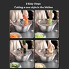 3 In 1 Colander Strainer Set Stainless Steel Rice Washing