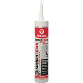 Red Devil 0750 10.1 Oz White Kitchen & Bath Caulk