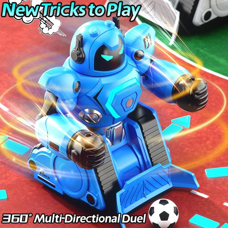 Remote-Control Battle Robot Set - Soccer Duel & Boxing Fight