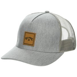 Billabong Men's Stacked Trucker Hat, Grey Heather