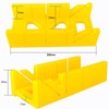 Mitre Box and Saw Set for Wood, Gypsum – Miter