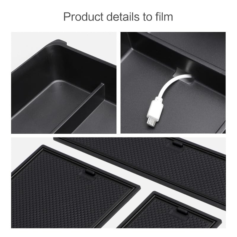 Spawson Center Console Organizer for 2023-2025 Honda Pilot, Insert Storage