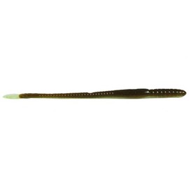 Roboworm Straight Tail Worm Bait (Pumpkin Punisher, 7-Inch)