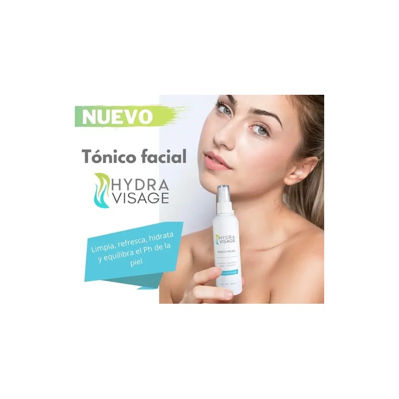 Tónico Facial Ácido Hialurónico vitamina E 125ml HYDRAVISAGE día/noche para