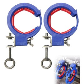 2-Pack Cable Pulling Tool, Wire Pulling Tools for Electricians - Nylon & Stainless Steel Cable Wire Threading Tool with Smooth Pulley, Blue