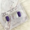 Next day delivery⭐Purple matte glitter nails⭐ / 다음날 발송⭐보라무광 글리터네일⭐