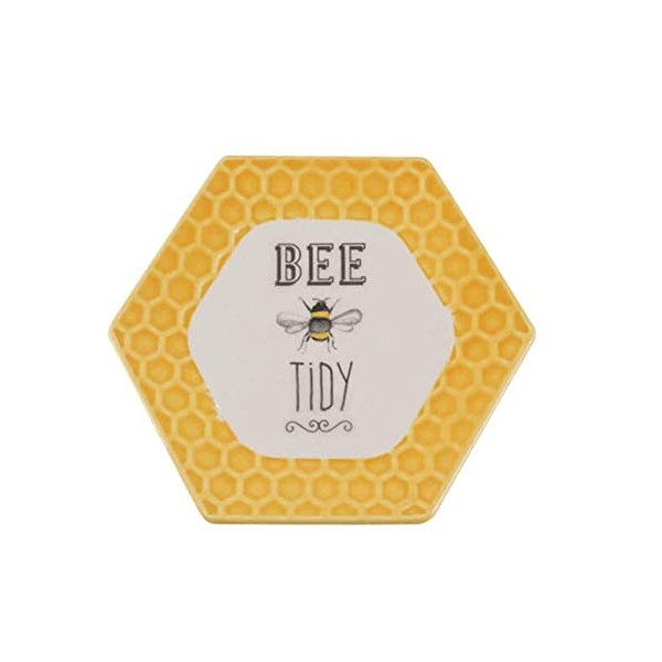 English Tableware Company Bee Happy Teabag Tidy
