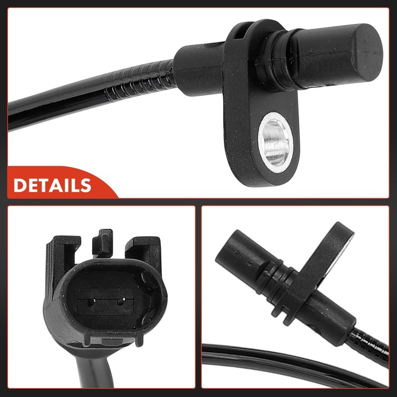 Frankberg 2x ABS Speed Sensor Rear Left Right 2-Pin Compatible