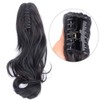 DIGUAN 13 Inches Ombre Claw Clip In Wavy Loose curly